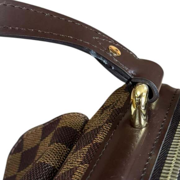 LOUIS VUITTON Authentic Brown Damier Canvas Bag - Picture 11 of 12